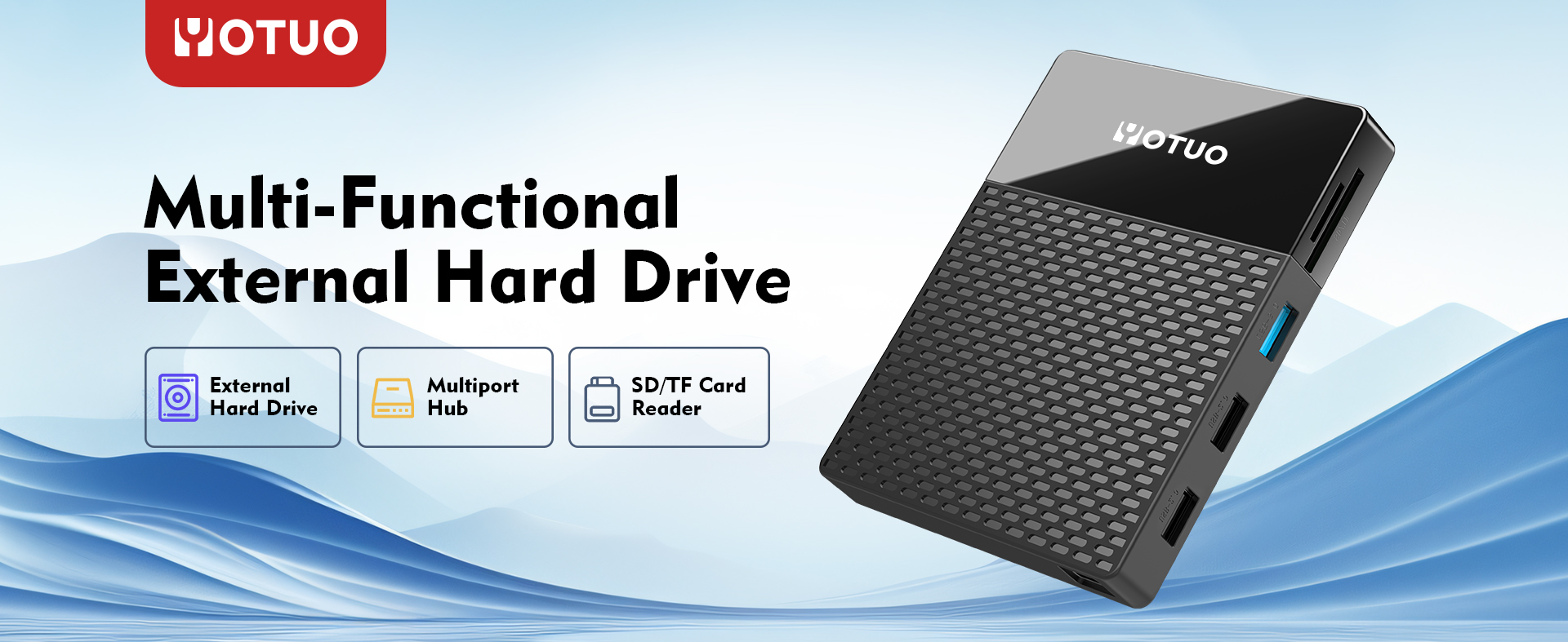Amazon.com: YOTUO 2TB Docking Station External Hard Drive Storage